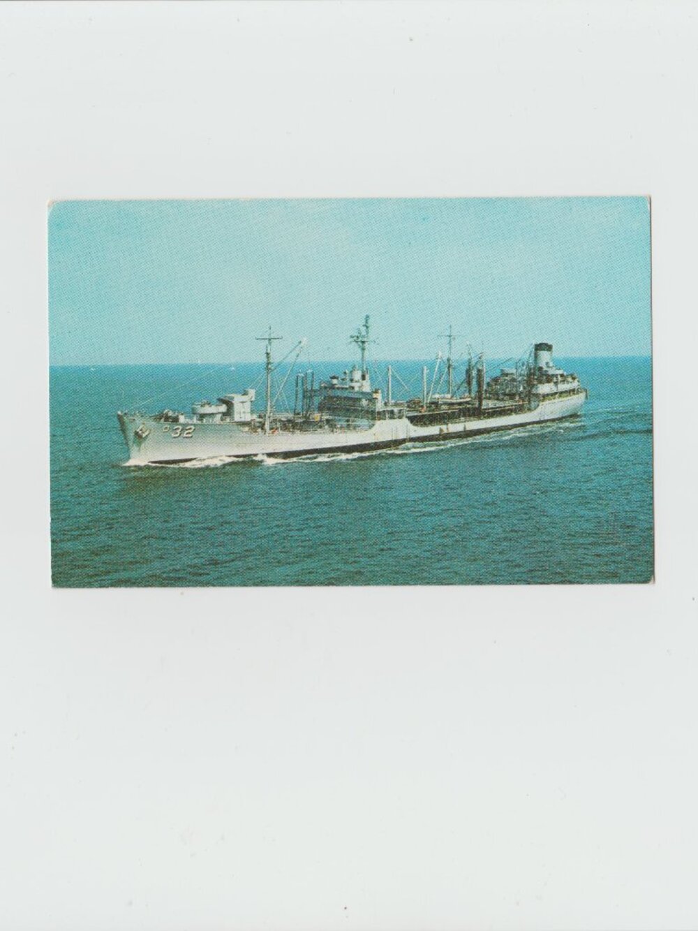 U.S.S Guadalupe (AO-32) Postcard